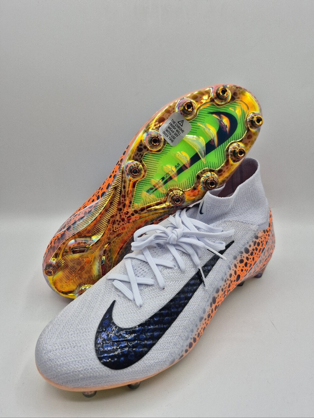 Nike Mercurial Superfly 10 Elite AG Soccer Cleats Mens Sz 8 Electric Pack Bosnia - Picture 8 of 9